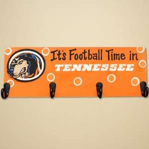   Volunteers Tennessee Orange Wooden Hook Board: Sports & Outdoors