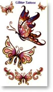  Glitter Enchanted Butterfly Tattoos #9: Clothing