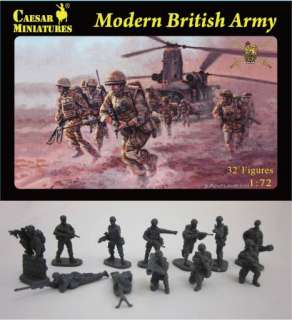 Modern British Army , Caesar Miniaturen Figuren 172, Art. H060  