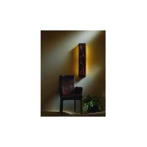   Light Wall Sconce in Dark Smoke with Mica glass: Home Improvement
