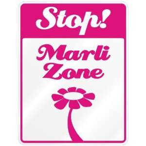  New  Stop  Marli Zone  Parking Sign Name Kitchen 