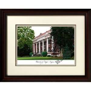  University of Oregon Alma Mater Framed Lithograph 