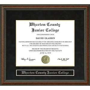 Wharton County Junior College (WCJC) Diploma Frame  Sports 