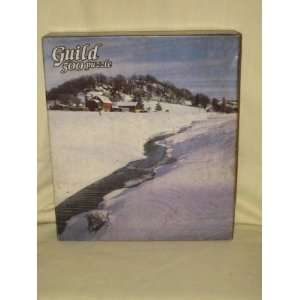 Vintage Guild 500 Piece Jigsaw Puzzle   Dane County Wisconsin (Box 