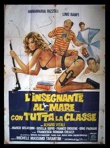 insegnante al Mare con Tutta la Classe Movie Poster  