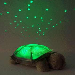 Kid Baby Twilight Sleep Toy Turtle Night Light Stars Constellation Led 