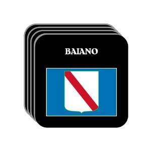  Italy Region, Campania   BAIANO Set of 4 Mini Mousepad 