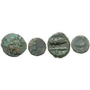  Lot of 2 Eleusian Festival Coins, Athens, Attica, c. 350 