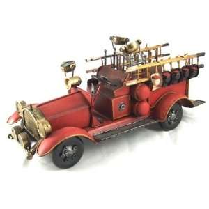    Small 1920 Ahrens Fox Fire Engine Truck Model: Home & Kitchen