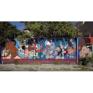   Mural Balmy Alley San Francisco California 24 X 14: Everything Else
