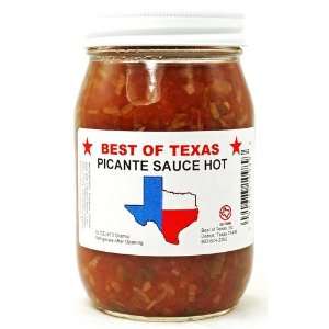 Best of Texas Picante Hot Sauce: Grocery & Gourmet Food
