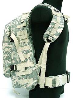 SWAT 3 Day Molle Assault Backpack Bag Digital ACU Camo  