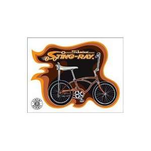  Schwinn Sting Ray Bicycle Tin Sign: Home & Kitchen