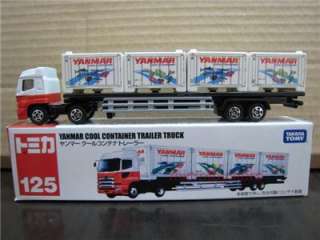 Tomica 125 Yanmar Cool Container Long Trailer Truck  