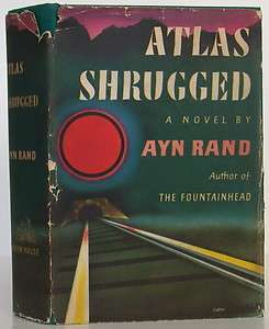 AYN RAND Atlas Shrugged FIRST EDITION  