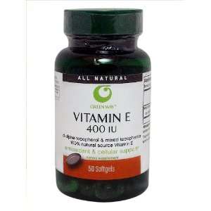  Vitamin E 400 IU 50 Softgels
