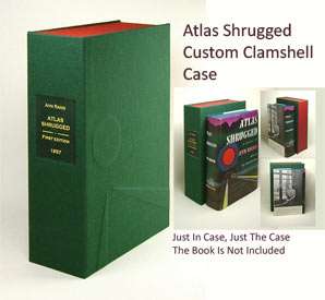 Custom SLIPCASE For Rands ATLAS SHRUGGED 1st ed  