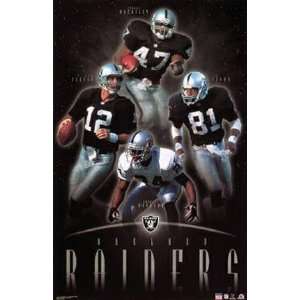  Oakland Raiders Collage Poster