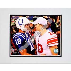  Photo File Indianapolis Colts Peyton Manning and New York Giants 