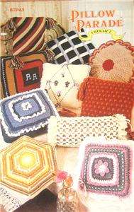 Pillow Parade Annies Attic Crochet Patterns Booklet  