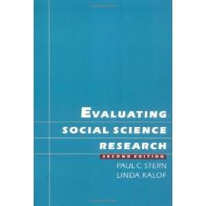   Evaluating Social Science Research [Paperback]: Paul C. Stern: Books