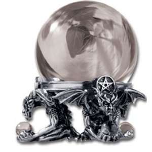   Astrontiel Demon of Fate Pentacle Gothic Crystal Ball