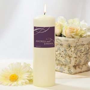  Ivory Color of Love Unity Candle: Home & Kitchen