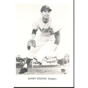  Sandy Koufax La Dodgers 5x7 B/w Picture Pack Photo   MLB 