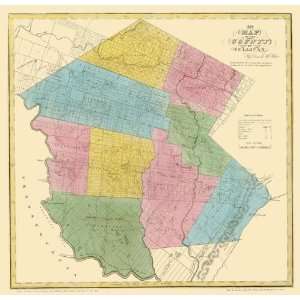  SULLIVAN COUNTY NEW YORK (NY) LANDOWNER MAP 1829