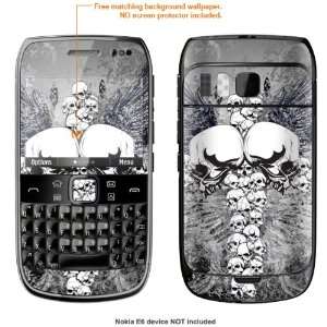   Skin STICKER for Nokia E6 case cover E6 384: Cell Phones & Accessories