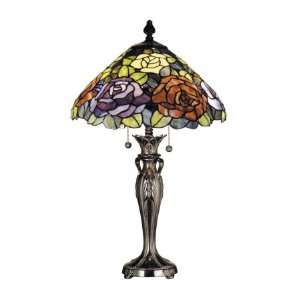  Dale Tiffany Battersby 2 Light Table Lamp TT100918: Home 