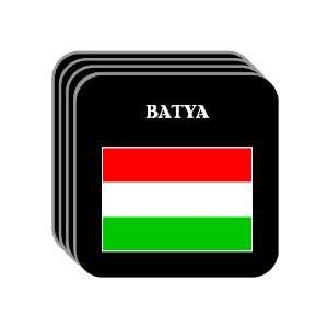  Hungary   BATYA Set of 4 Mini Mousepad Coasters 