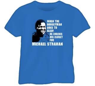 Micheal Strahan Giants Football Boogey Man T shirt  