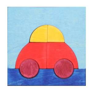    Mini Magnetic Puzzle Set with Boat, Car and Sun Toys & Games