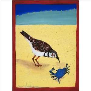  Phoenix Galleries HPH3 Bird Walnut or Crab on Canvas: Home 