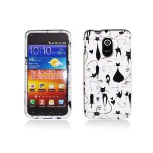   Within T Mobile Black White Hard Protector Case   Fat and Skinny Cats