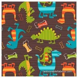    Dino Dudes by Michael Miller Fabrics Arts, Crafts & Sewing