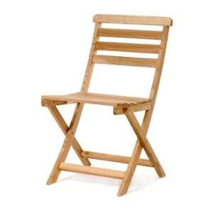  Chinese Oak Wood Outdoor Patio Bistro Folding Chair: Patio 