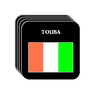 Ivory Coast (Cote dIvoire)   TOUBA Set of 4 Mini Mousepad Coasters