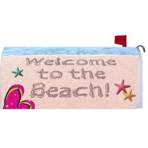  Mailbox Cover Welcome To The Beach By Custom Decor 18x21 
