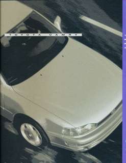 1994 Toyota Camry Deluxe Sales Brochure Book  