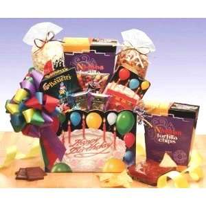 Delectable Happy Birthday Gift Basket:  Grocery & Gourmet 