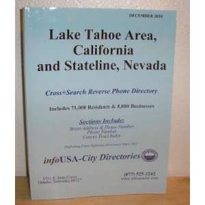   , Nevada Cross+Search Reverse Phone Directory 2010 