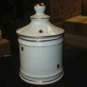  Limoges Lady Bug Apothecary Jar