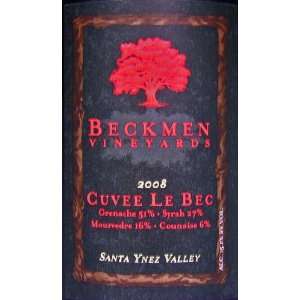  Beckmen Vineyards Cuvee Le Bec Blanc 2009 750ML: Grocery 