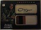 2011 Topps Inception Torrey Smith 2 COLOR RC AUTO PATCH BLACK 75 