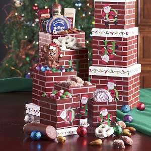 The Swiss Colony Ho Ho Ho Gift Tower  Grocery & Gourmet 