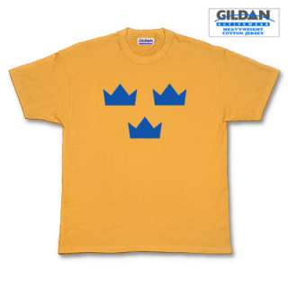 SWEDEN TRE KRONOR swedish hockey jersey/T shirt 2XL  