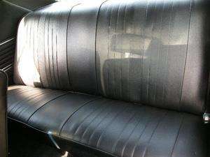 1969 69 CHEVELLE BLACK REAR SEAT COVERS PUI COUPE  