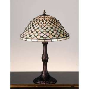  20H Diamond & Jewel Recurve Table Lamp: Home Improvement